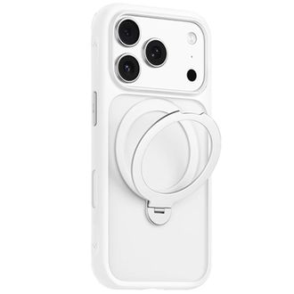Чохол Blueo для iPhone 17 Pro/ 18 Pro BL037 Skin Friendly 360 Rotatable Stand with Magnetic Series (White) - фото 1