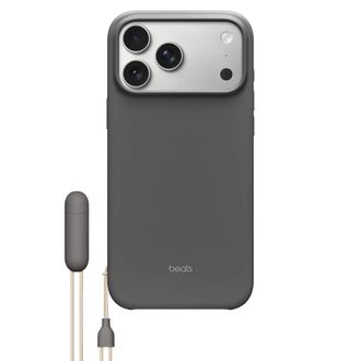 Чехол Beats iPhone 17 Pro/18 Pro Case with MagSafe and Camera Control with Kickstand Granite Gray (BTS17PGGRY) - фото 1