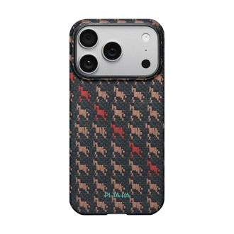 Чехол Pitaka Edge Ultra-Slim Happiness Rides Ebony for iPhone 17 Pro Max (HR1707PM) - фото 2
