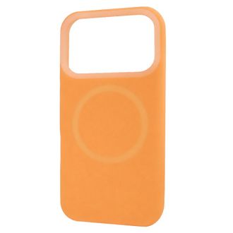 Чехол Neon Silicone Case MagSafe (iPhone 17 Pro – Orange) - фото 1