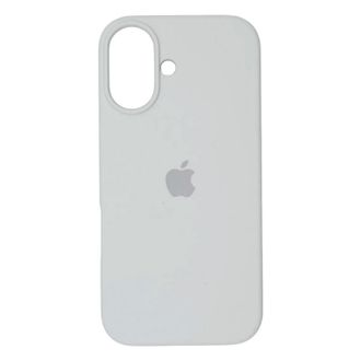 Чехол Silicone Case with MagSafe + Button iPhone 17 White - фото 1