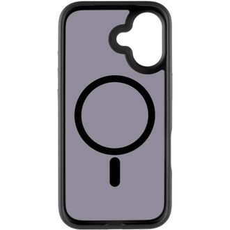 Чехол TPU+PC Metal Buttons with MagSafe iPhone 17 (6.3") (Черный / Black) - фото 3 Чехол TPU+PC Metal Buttons with MagSafe iPhone 17 (6.3") (Черный / Black) - фото 3