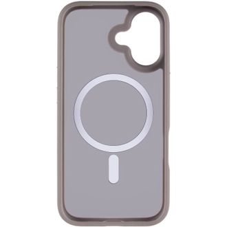 Чохол TPU+PC Metal Buttons with MagSafe iPhone 17 (6.3") (Сірий / Grey) - фото 3 Чохол TPU+PC Metal Buttons with MagSafe iPhone 17 (6.3") (Сірий / Grey) - фото 3