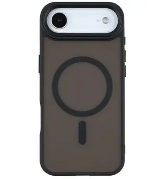 Чехол TPU+PC Metal Buttons with MagSafe iPhone 17 Air (6.5") (Черный / Black) - фото 1