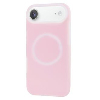 Чохол Neon Silicone Case MagSafe (iPhone 17 Air – Light Pink) - фото 1