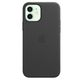 Чехол iPhone Leather Case with MagSafe 12 /12 Pro ( 6.1) Black - фото 2 Чехол iPhone Leather Case with MagSafe 12 /12 Pro ( 6.1) Black - фото 2
