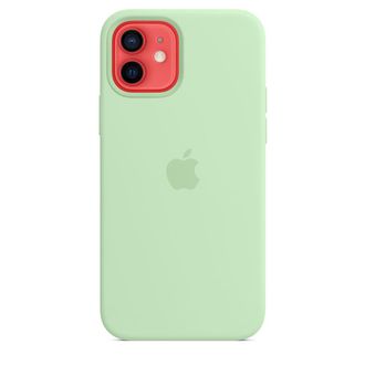 Чохол Silicone Case with magsafe iPhone 12/12Pro Pistachio - фото 2