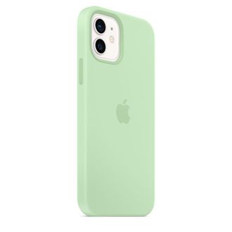 Чохол Silicone Case with magsafe iPhone 12/12Pro Pistachio - фото 3