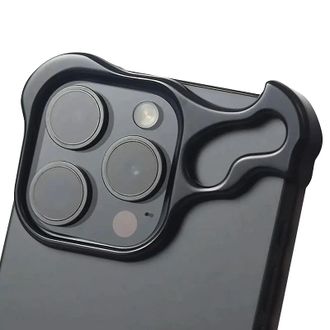 Чохол Minimalist Metal Bumper для Apple iPhone 17 Pro (6.3") (Black) - фото 2