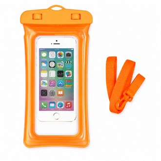 Водонепроницаемый чехол Waterproof AirBag Neon Case – Orange - фото 2