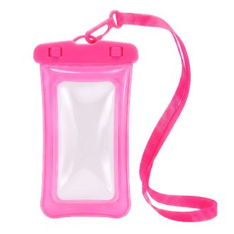 Водонепроницаемый чехол Waterproof AirBag Neon Case – Pink dark - фото 1