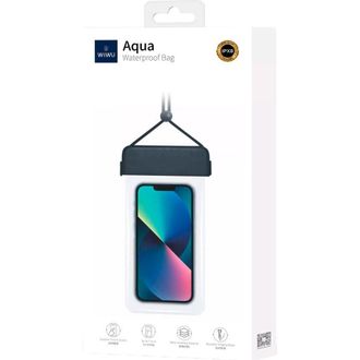 Водонепроницаемый чехол Aqua Waterproof Bag WIWU (Black) - фото 3 Водонепроницаемый чехол Aqua Waterproof Bag WIWU (Black) - фото 3