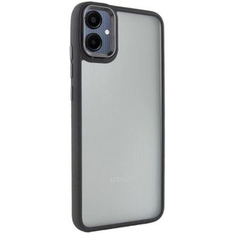 Чохол TPU+PC Lyon Frosted для Samsung Galaxy A07 (Black) - фото 1