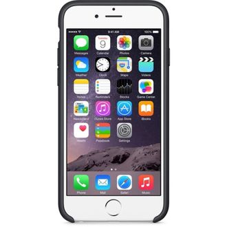 Чехол iPhone 6s Silicone ободок silver - фото 1