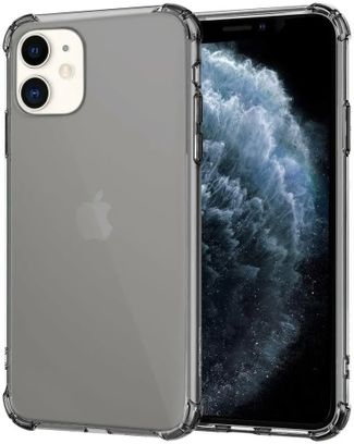 Чjхол iPhone 11 Simple Angle silicone black - фото 1