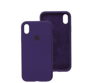Чохли  Silicone Case iphone XR amethyst - фото 1