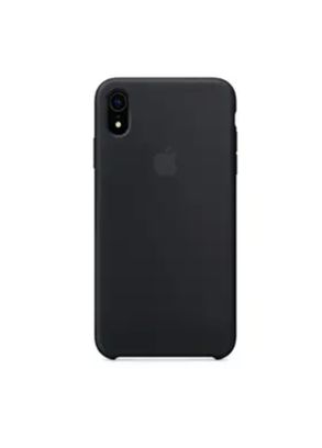 Чохли  Silicone Case iphone XR  black - фото 1
