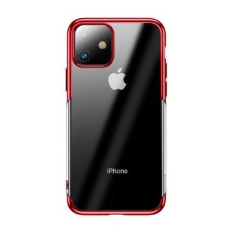 Чехол Baseus Shining Case (TPU) iPhone 11 red - фото 1 Чехол Baseus Shining Case (TPU) iPhone 11 red - фото 1