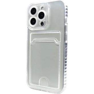 Чехол Card Holder Clear Case (iPhone 12 Pro) - фото 1 Чехол Card Holder Clear Case (iPhone 12 Pro) - фото 1