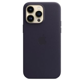 Чохол для смартфона Apple iPhone 14 Pro Max Leather Case with MagSafe - Ink (MPPP3) - фото 1