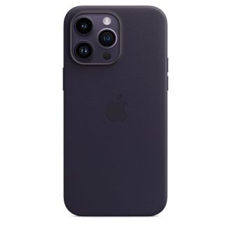 Чохол для смартфона Apple iPhone 14 Pro Max Leather Case with MagSafe - Ink (MPPP3) - фото 2