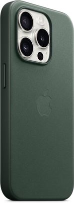 Чехол FineWoven Case with MagSafe iPhone 15 Pro Evergreen - фото 2