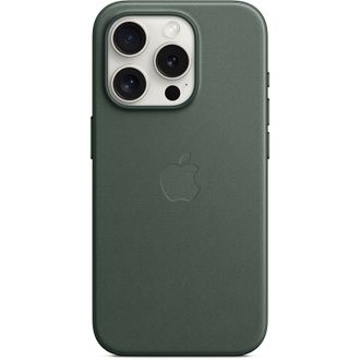 Чехол FineWoven Case with MagSafe iPhone 15 Pro Evergreen - фото 1