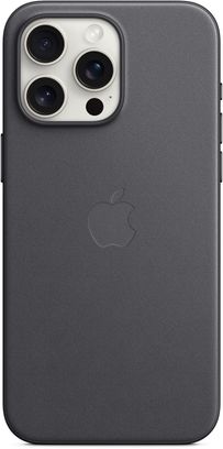 Чохол FineWoven Case with MagSafe iPhone 15  Pro Max Black - фото 2