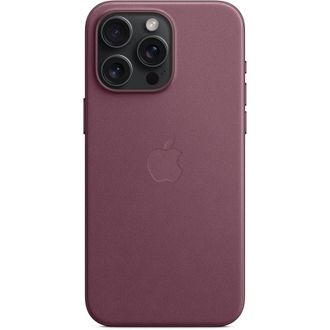 Чехол FineWoven Case with MagSafe iPhone 15 Pro Max Mulberry - фото 1 Чехол FineWoven Case with MagSafe iPhone 15 Pro Max Mulberry - фото 1