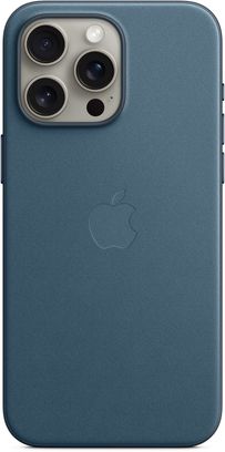 Чохол FineWoven Case with MagSafe iPhone 15  Pro Max Pacific Blue - фото 2