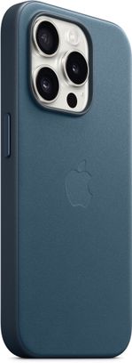 Чохол FineWoven Case with MagSafe iPhone 15  Pro Pacific Blue - фото 2