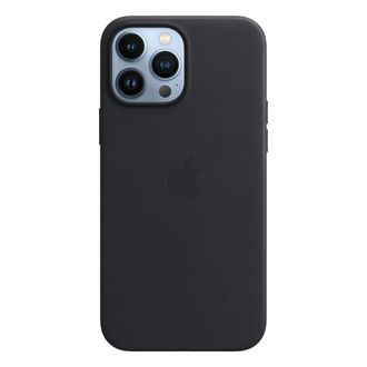 Чехол Leather Case with MagSafe 13 Pro Max Midnight black - фото 2 Чехол Leather Case with MagSafe 13 Pro Max Midnight black - фото 2