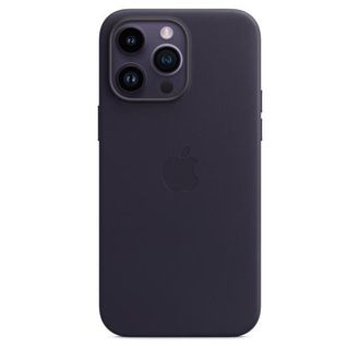 Чехол Leather Case with MagSafe 14 Pro Ink - фото 1