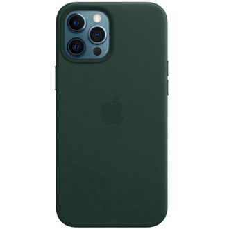Чехол Leather Case with MagSafe iPhone 12 Pro Max( 6.7) Forest green - фото 1 Чехол Leather Case with MagSafe iPhone 12 Pro Max( 6.7) Forest green - фото 1