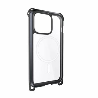 Чехол-накладка Switcheasy Odyssey Ultra M Metal Black For iPhone 15 Pro (MPH56P162EC23) - фото 3 Чехол-накладка Switcheasy Odyssey Ultra M Metal Black For iPhone 15 Pro (MPH56P162EC23) - фото 3