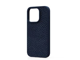 Чехол Njord Suede MagSafe Case Navy Blue for iPhone 15 Plus (NA52SU01) - фото 1