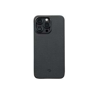 Чохол Pitaka MagEZ Case 3 Twill 1500D Black/Grey for iPhone 14 Plus (KI1401M) - фото 1