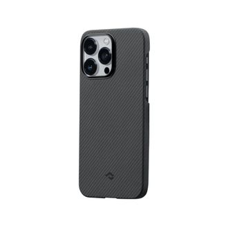 Чехол Pitaka MagEZ Case 3 Twill 600D Black/Grey for iPhone 14 Pro Max KI1401PMA - фото 2