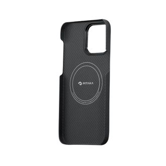 Чехол Pitaka MagEZ Case 3 Twill 600D Black/Grey for iPhone 14 Pro Max KI1401PMA - фото 3