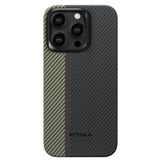 Чехол Pitaka MagEZ Case 4 Fusion Weaving Overture for iPhone 15 Pro (FO1501P) - фото 1