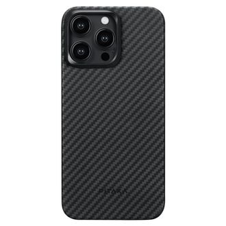 Чохол Pitaka MagEZ Case 4 Twill 1500D Black/Grey for iPhone 15 Pro Max (KI1501PM) - фото 1 Чохол Pitaka MagEZ Case 4 Twill 1500D Black/Grey for iPhone 15 Pro Max (KI1501PM) - фото 1
