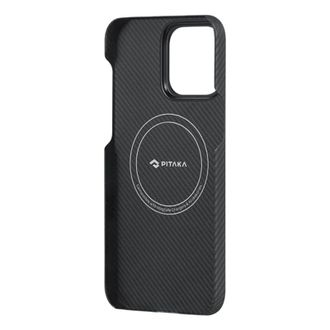 Чохол Pitaka MagEZ Case 4 Twill 600D Black/Grey for iPhone 15 Pro Max (KI1501PMA) - фото 2