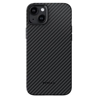 Чохол Pitaka MagEZ Case Pro 4 Twill 1500D Black/Grey for iPhone 15 (KI1501MMP) - фото 1 Чохол Pitaka MagEZ Case Pro 4 Twill 1500D Black/Grey for iPhone 15 (KI1501MMP) - фото 1