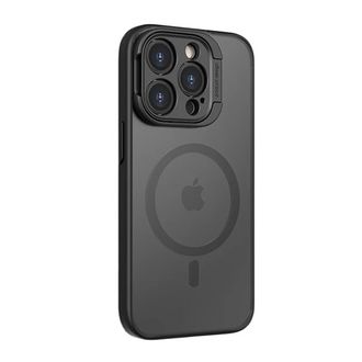 Чохол Rock Guard Touch Magnetic Protection Case Foldable Bracket for iPhone 15 Pro Black (2608) - фото 1