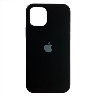 Чохол silicone Case 14 Pro Max Midnight (Black) - фото 1