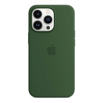 Чохол silicone Case with magsafe 13 Pro clover - фото 1