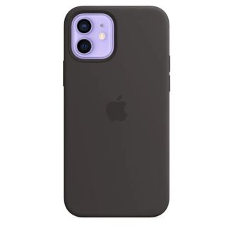 Чехол  silicone Case Animation with magsafe  iphone 12/12Pro Black - фото 1