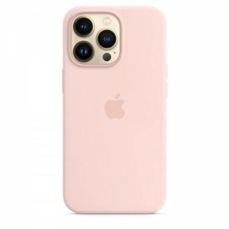 Чохол silicone Case для 13 Pro Max Chalk Pink + стекло в подарок! - фото 1