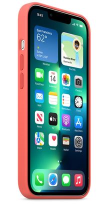 Чехол silicone Case iphone 13 Pro Pink Pomelo - фото 3
