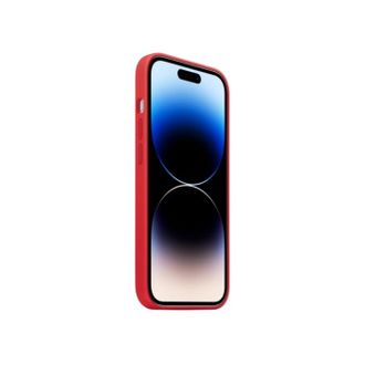 Чехол silicone Case iphone 14 Pro (Product) Red - фото 3